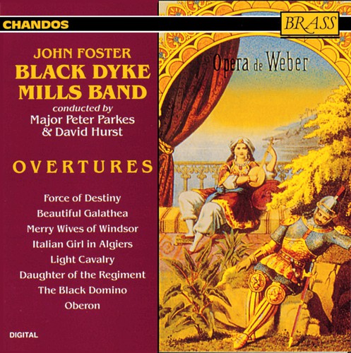 The Black Dyke Mills Band - Overtures Music CD