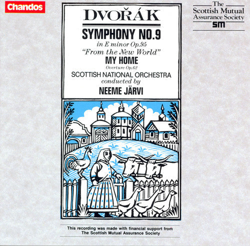 Neeme JÃ¤rvi - Sym #9: From the New World / Overture: My Home Music CD