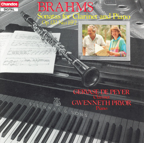 GERVASE DE PEYER - Clarinet Sonatas 1 & 2 [CD]
