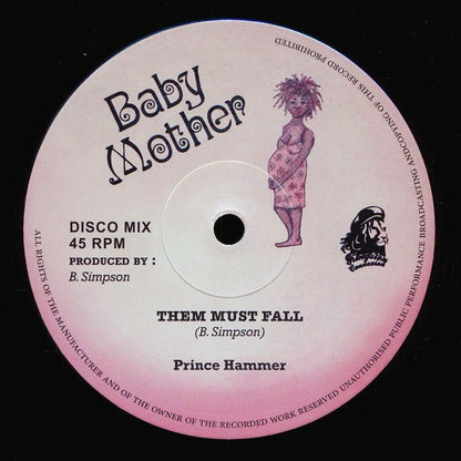 Prince Hammer - Them Must Fall  /  Ball Of Fire Version [New Vinyl 12"]