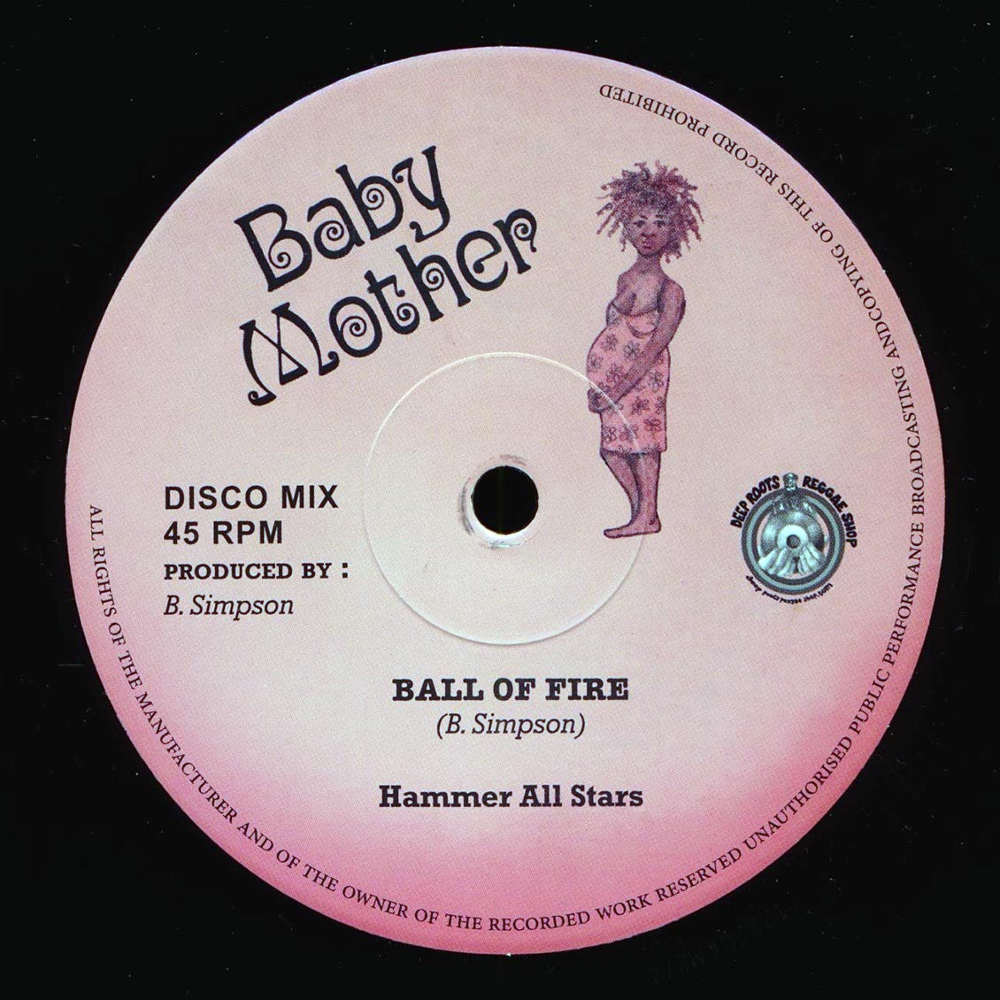 Prince Hammer - Them Must Fall  /  Ball Of Fire Version [New Vinyl 12"]