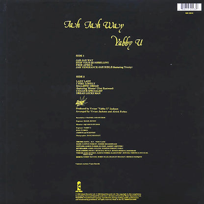 Yabby You - Jah Jah Way (180g) [New Vinyl Record LP]