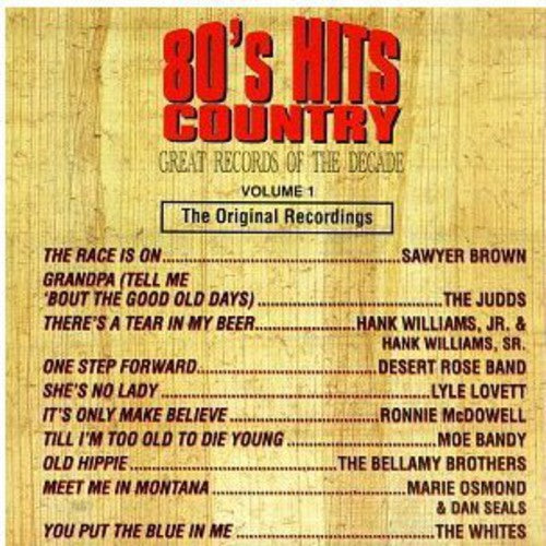 Great Records Of The Decade - 80's Country Hits 1 / Various [CD]