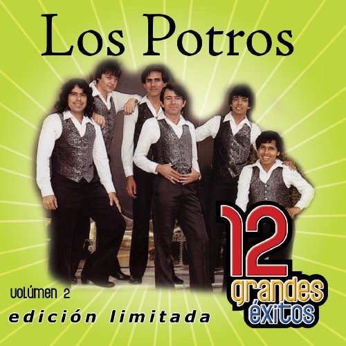 Los Potros - 12 Grandes Exitos 2 Music CD