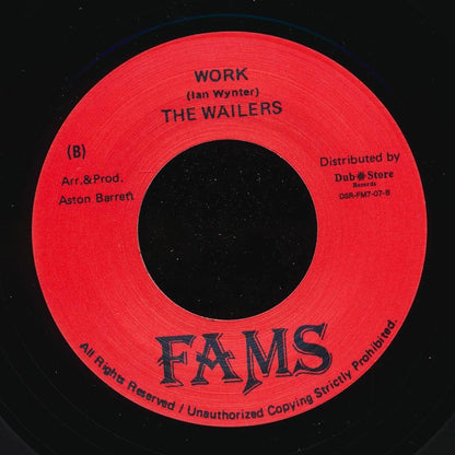 The Wailers - Guided Missile  /  The Wailers - Work (Japan) (Japan press) [New Vinyl Record 7" Single]