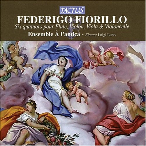 Ensemble A l'antica - Six Quartets for Flute Violin & Viola & Cello [CD]