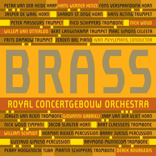 Royal Concertgebouw Orchestra, members - Brass Music CD