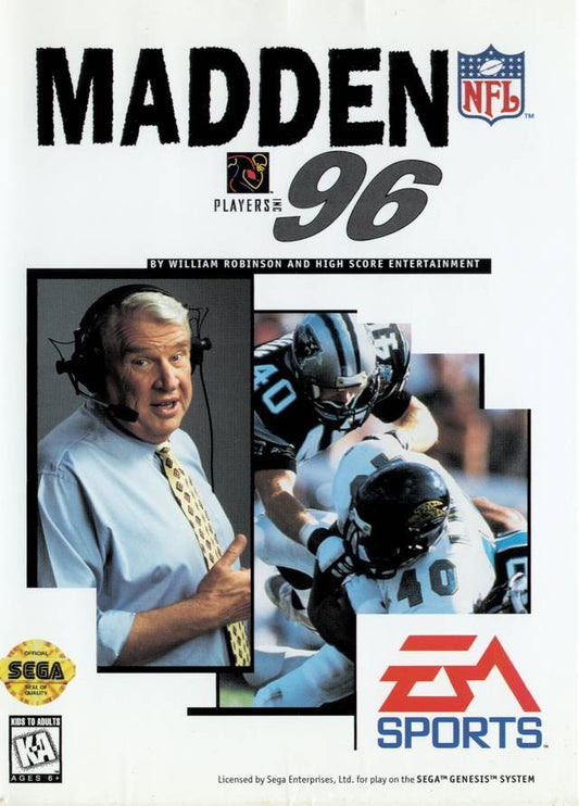 Madden NFL 96 (Sega Genesis)