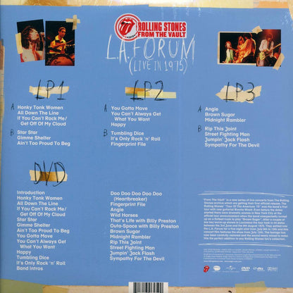 The Rolling Stones - From The Vault: L.A. Forum (Live In 1975) (3xLP) (180g) (incl. DVD) [New Vinyl LP]