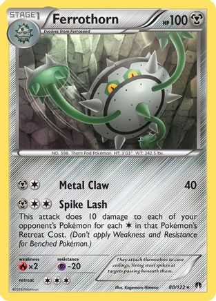 Ferrothorn 080/122 - XY  BREAKpoint