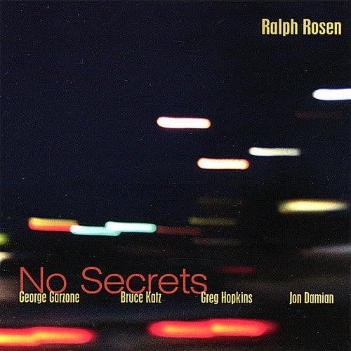 Ralph Rosen - No Secrets Music CD