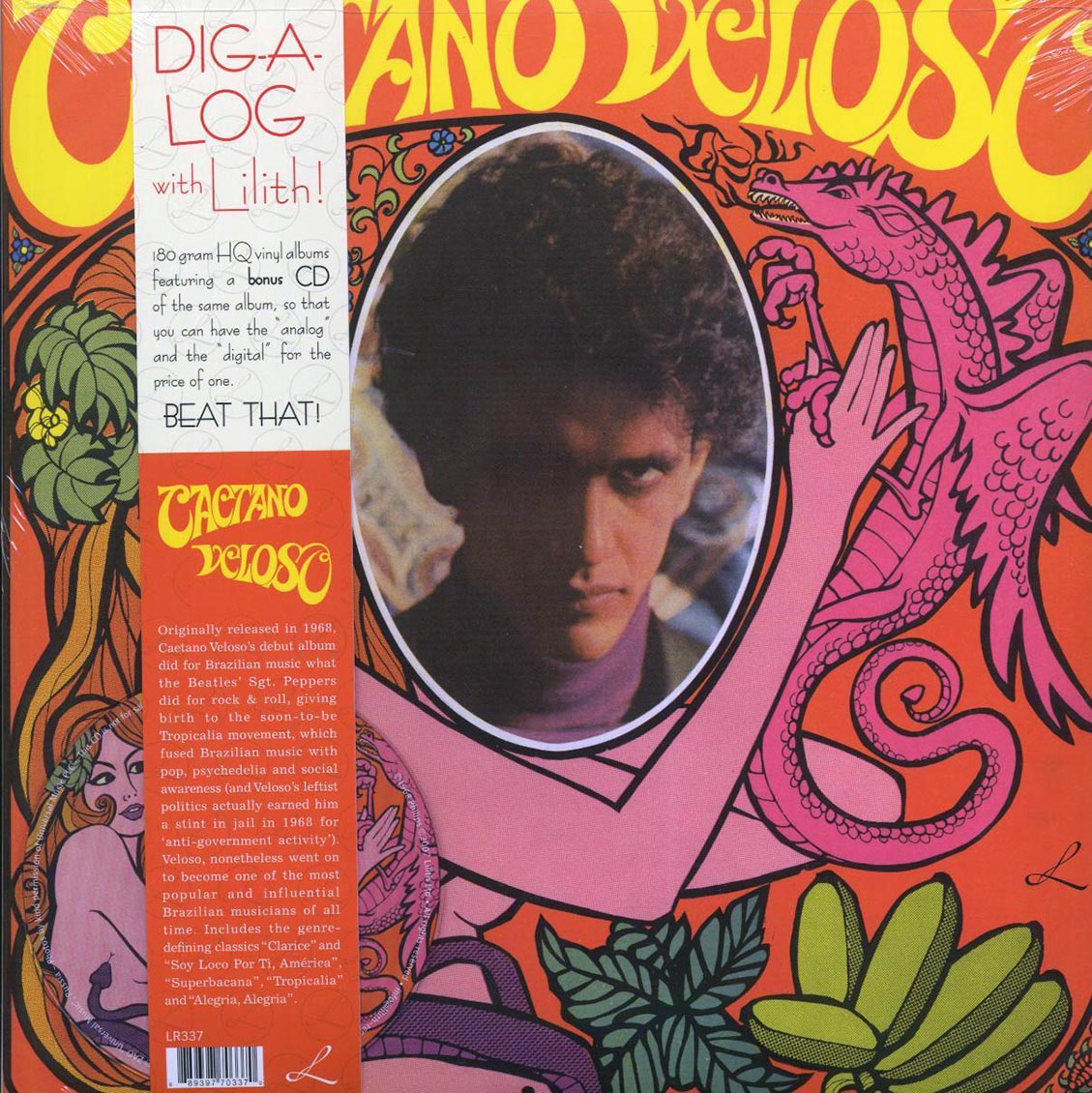 Caetano Veloso - Caetano Veloso [New Vinyl Record LP]