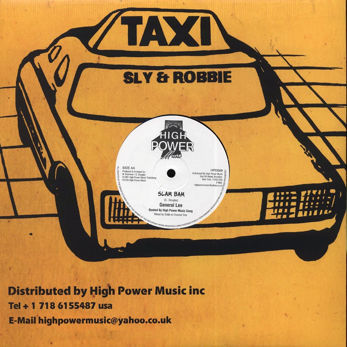 Jr. Brammer - What You Gonna Do; Sly & Robbie - Version  /  General Lee - Slam Bam (Extended Mix) [New Vinyl 12"]