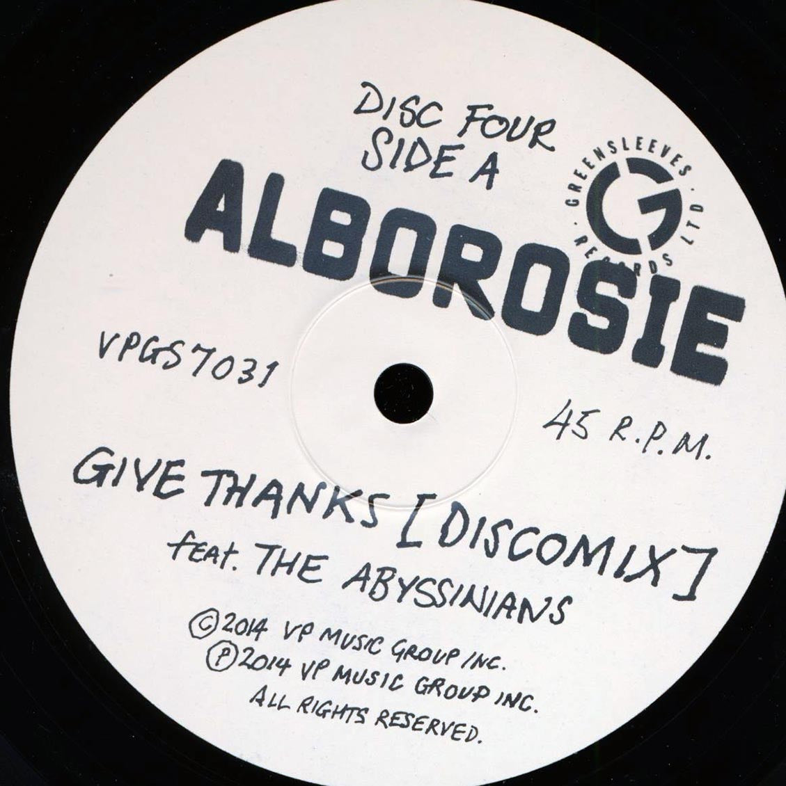 Alborosie - Give Thanks (Extended Mix)  /  Alborosie - Warrior (Extended Mix) [New]