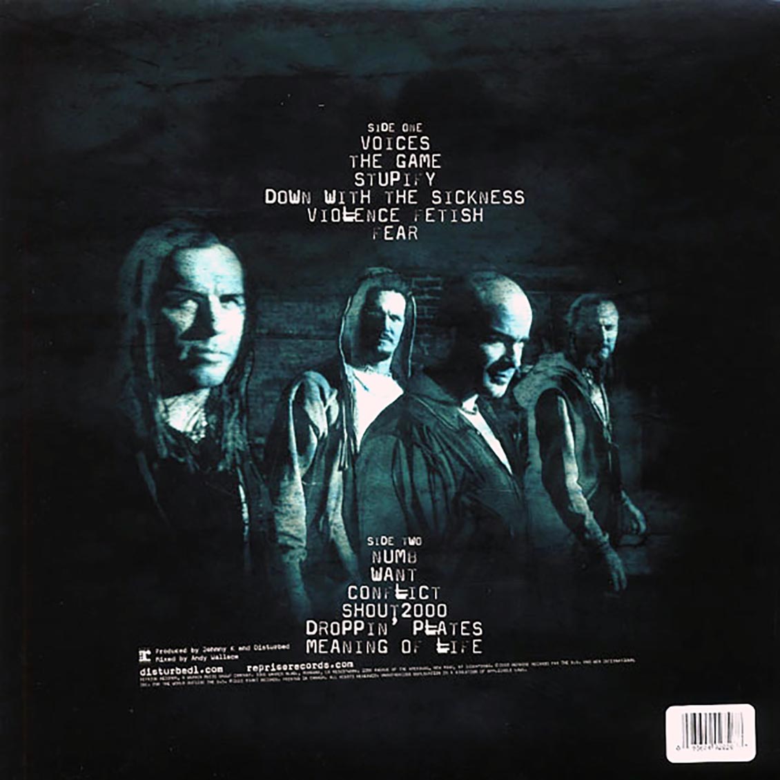 Disturbed - The Sickness [New Vinyl Record LP]
