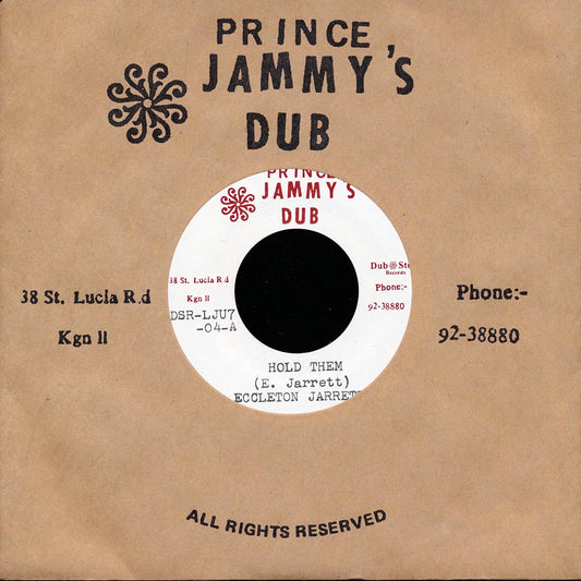 Eccleton Jarrett - Hold Them  /  Super Power Band - Hold Them Version (Japan) [New Vinyl Record 7" Single]