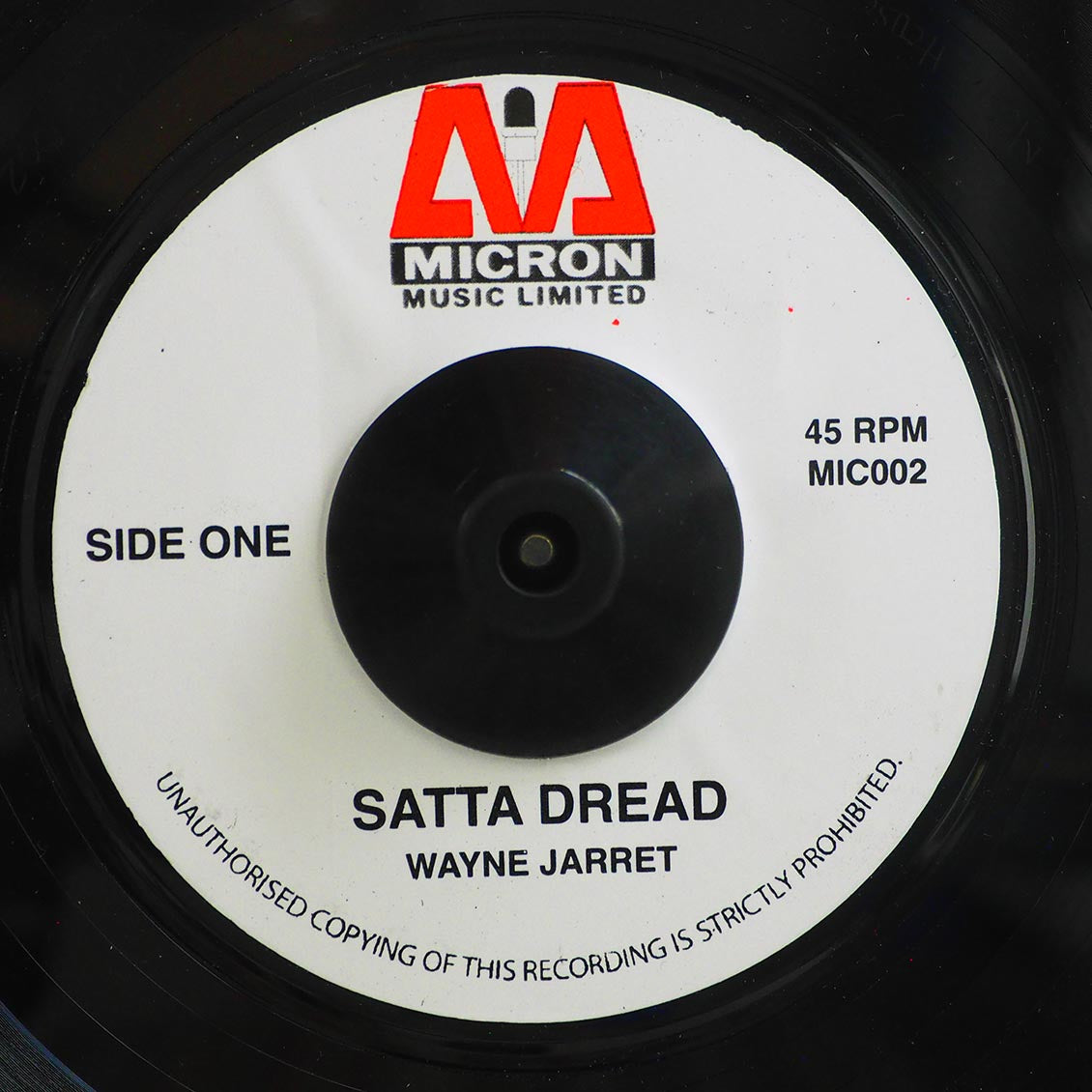 Wayne Jarrett - Satta Dread  /  Version [New] [New Vinyl 7"]