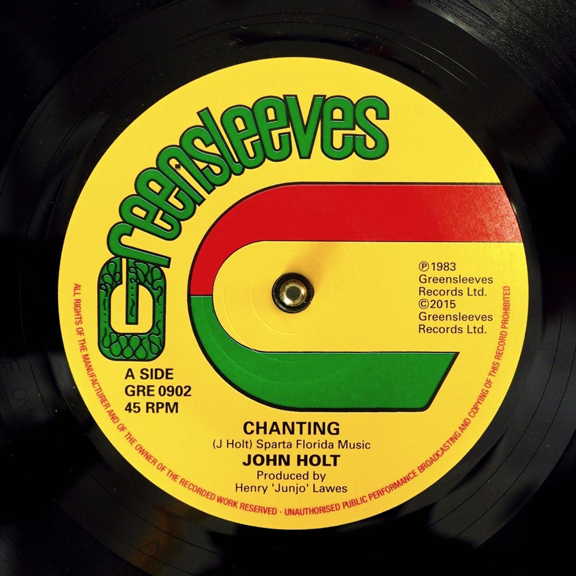 John Holt - Chanting  /  Roots Radics - Chanting Dubplate Style [New Vinyl Record 7" Single]