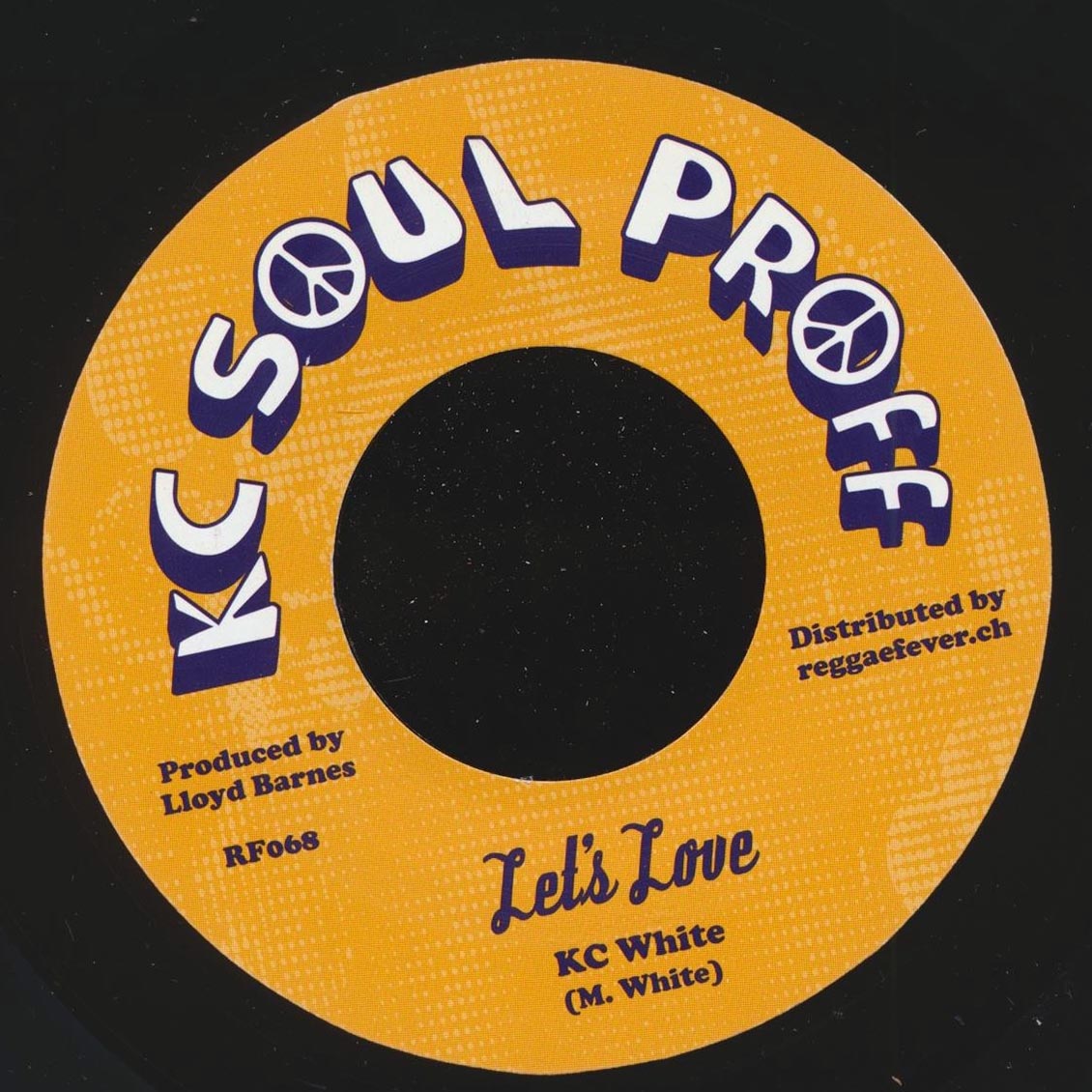 KC White - Let's Love  /  Wananchi - Let's Dub (Europe press) [New Vinyl 7"]