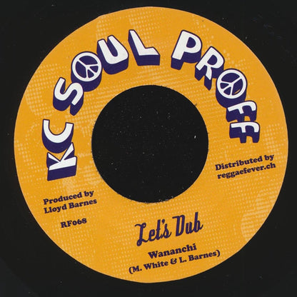 KC White - Let's Love  /  Wananchi - Let's Dub (Europe press) [New Vinyl 7"]