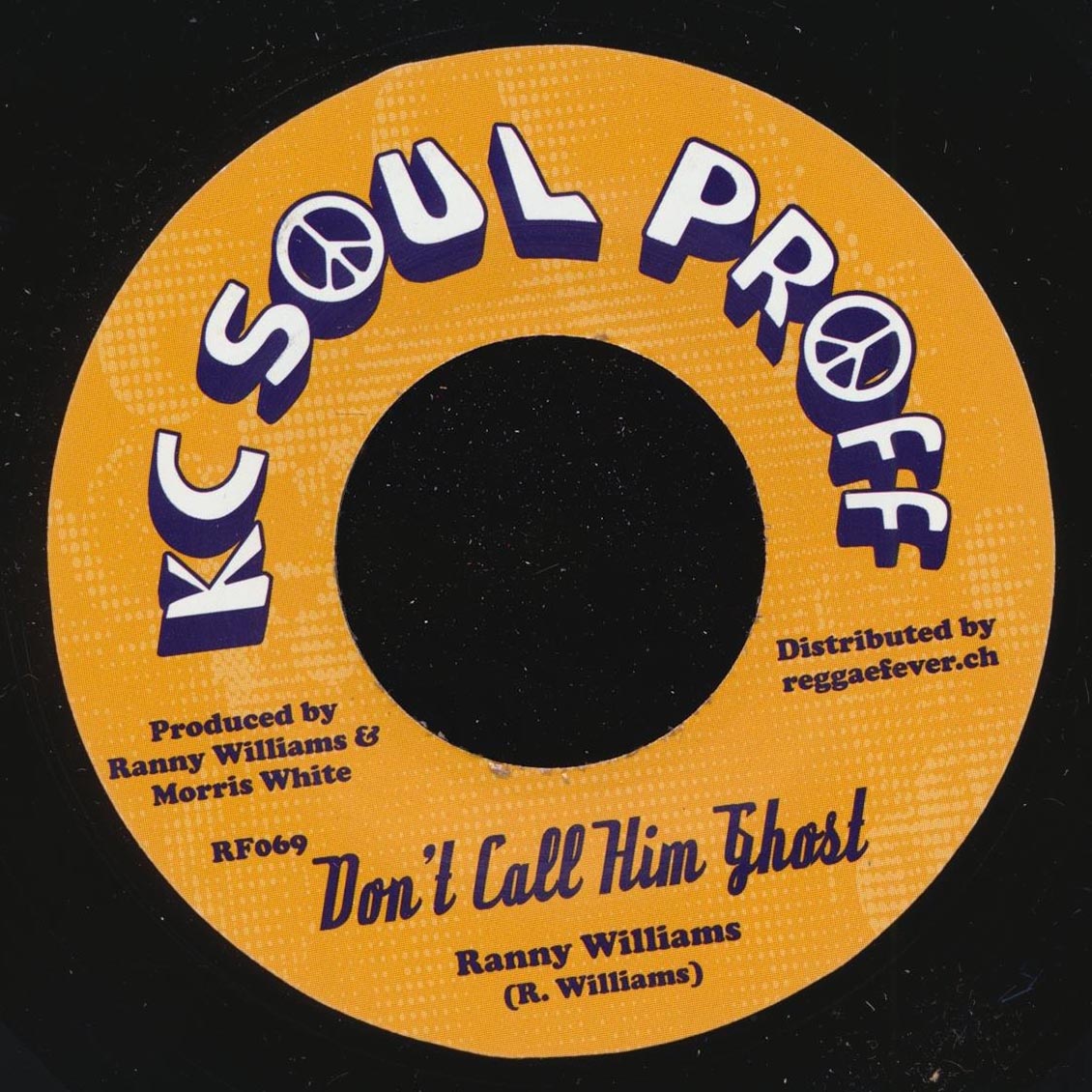 KC White - Man No Dead  /  Ranny Rilliams - Don't Call Him Ghost (Europe press) [New Vinyl 7"]