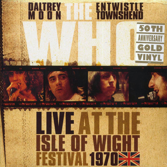 The Who - Live At The Isle Of Wight Festival 1970 (ltd. ed.) (3xLP) (gold vinyl) (remastered) [New] [New Vinyl]