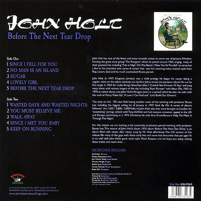 John Holt - Before The Next Teardrop Falls (180g) [New Vinyl LP]