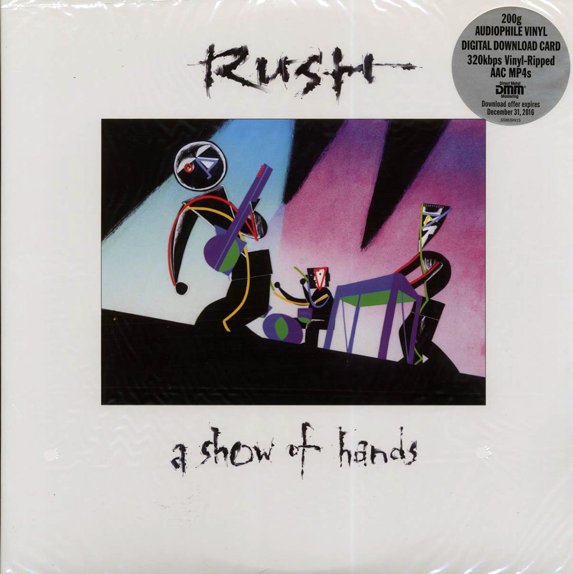 Rush - A Show Of Hands (2015 PRESS) (2xLP) (200g) (audiophile) [New] [New Vinyl]