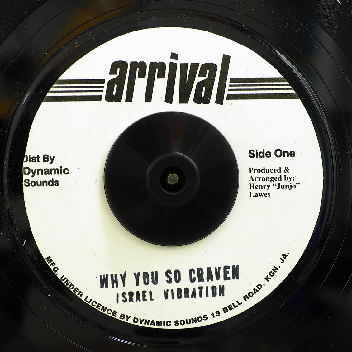 Israel Vibration - Why You So Craven  /  Roots Radics - Version [New] [New Vinyl 7"]