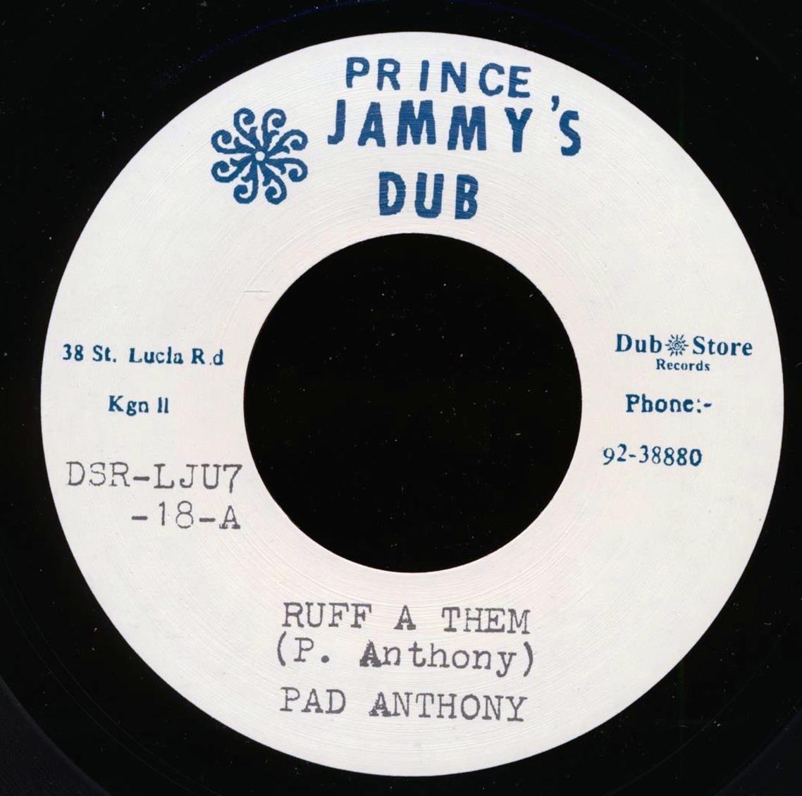 Pad Anthony - Ruff A Them  /  Super Power All Stars - Version (Japan) [New] [New Vinyl 7"]