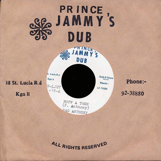 Pad Anthony - Ruff A Them  /  Super Power All Stars - Version (Japan) [New Vinyl 7"]