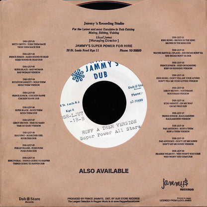 Pad Anthony - Ruff A Them  /  Super Power All Stars - Version (Japan) [New Vinyl 7"]