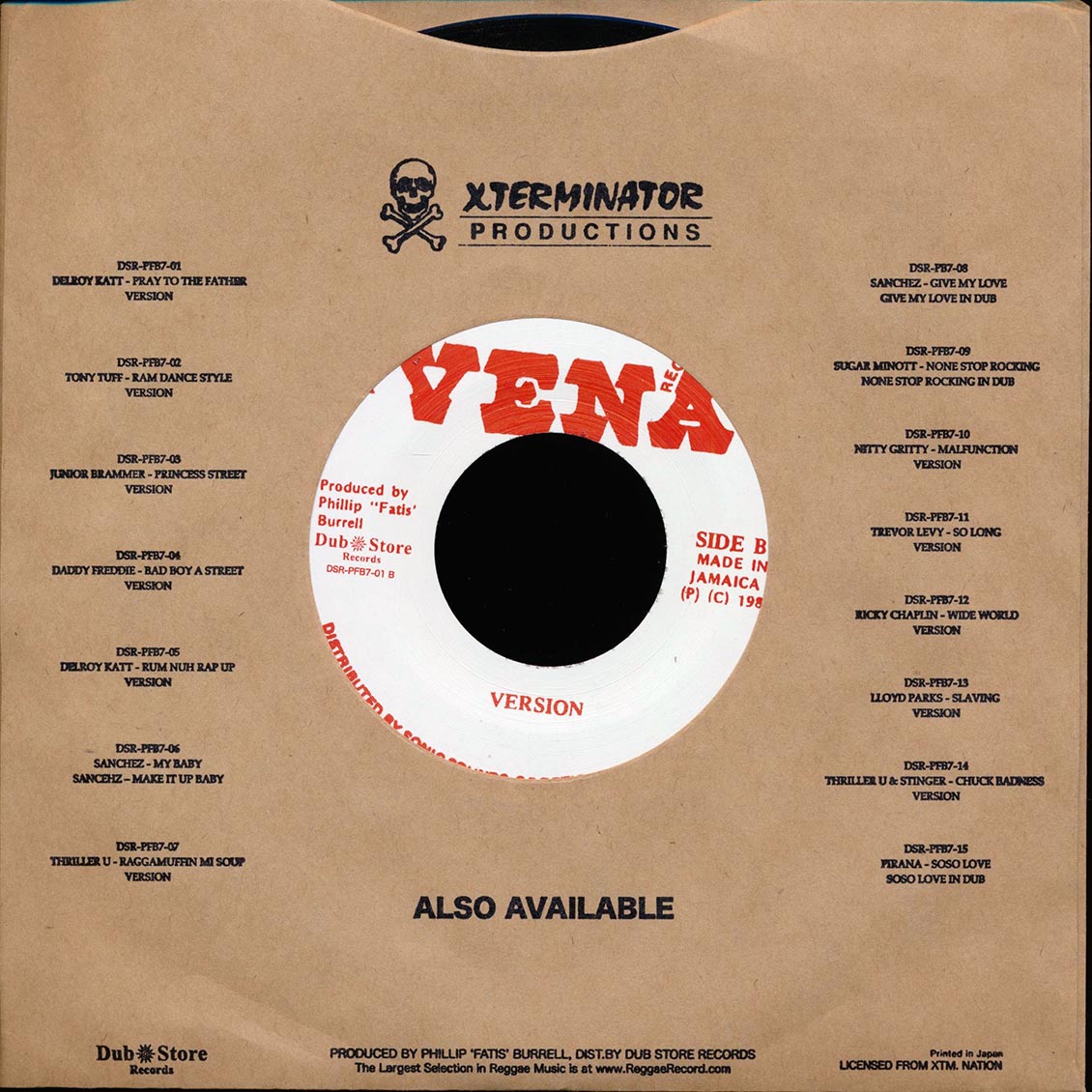 Delroy Katt - Pray To The Father  /  Version (Japan) (Japan press) [New Vinyl 7"]