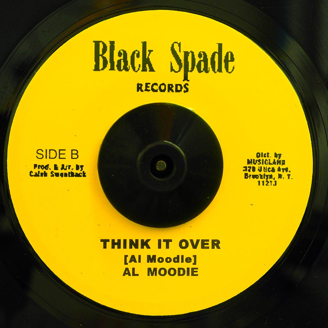 Caleb Sweetback - Zion Here I Come  /  Al Moodie - Think It Over (UK press) [New Vinyl 7"]