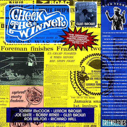 Glen Brown - Check The Winner: The Original Pantomine Instrumental Collection 1970-74 [B] [New Vinyl Record LP]