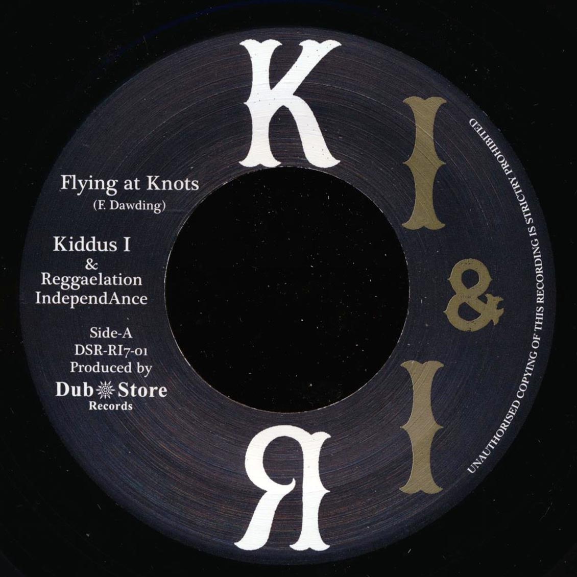 Kiddus I, Reggaelation Independance - Flying A Knots  /  Version (Japan) (Japan press) [New] [New Vinyl 7"]