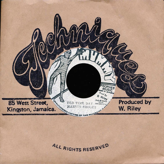Marvin Brooks - Old Time Day  /  The Mercenaries - Version (Japan) (Japan press) [New Vinyl 7"]