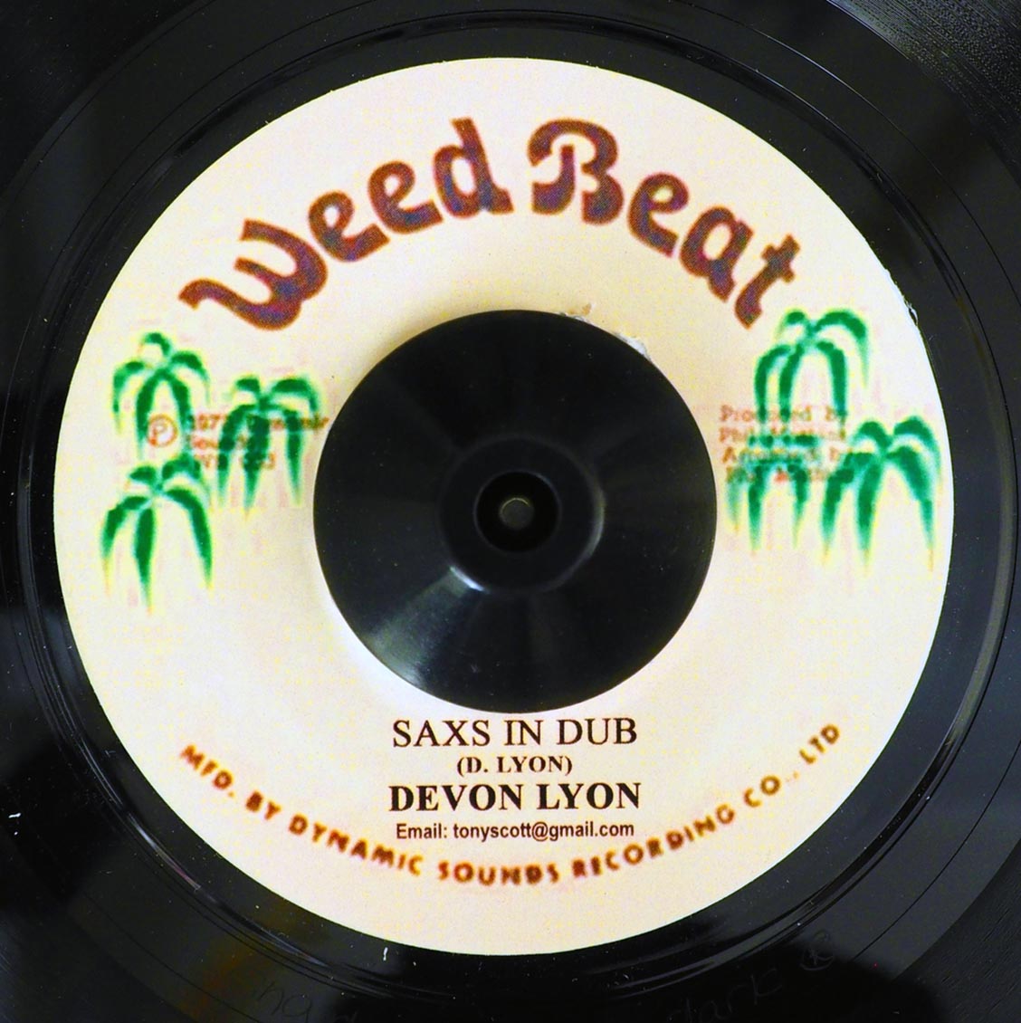 Devon Lyon - Shadow After Dark  /  Sas In Dub [New Vinyl 7"]