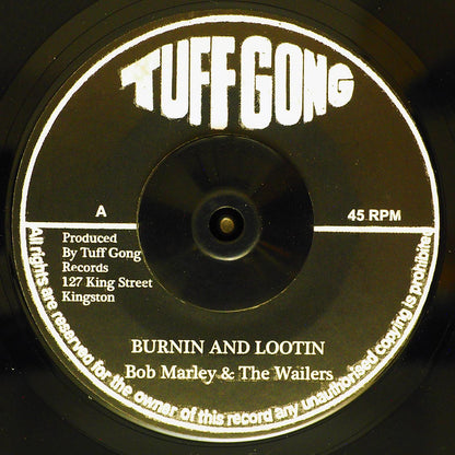 Bob Marley - Burnin And Lootin  /  Bob Marley - Rastaman Chant [New Vinyl 7"]