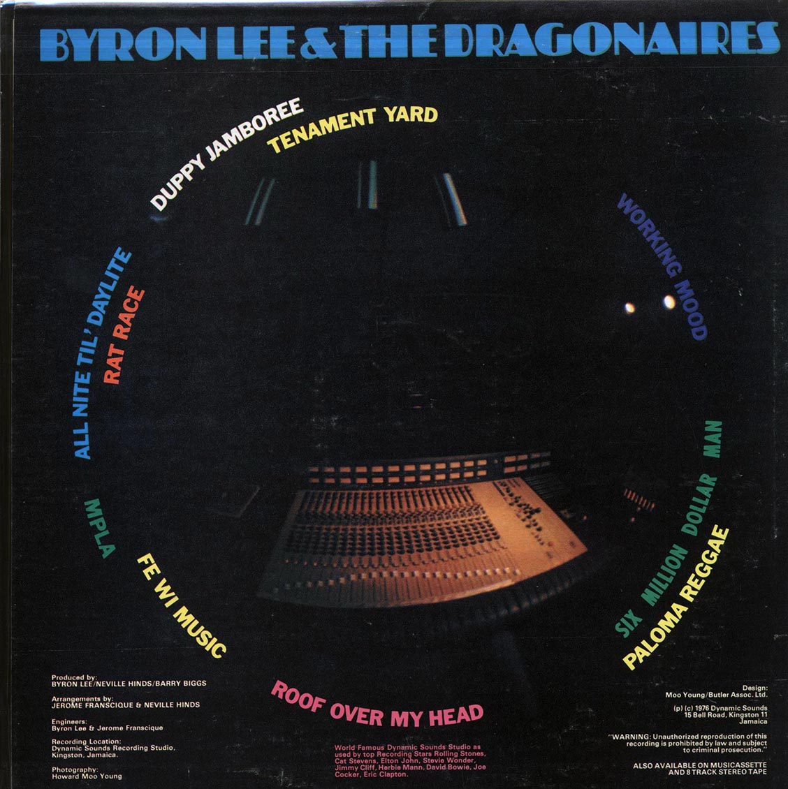 Byron Lee & The Dragonaires - Reggay International (Jamaica press) (orig. press) [New Vinyl LP]