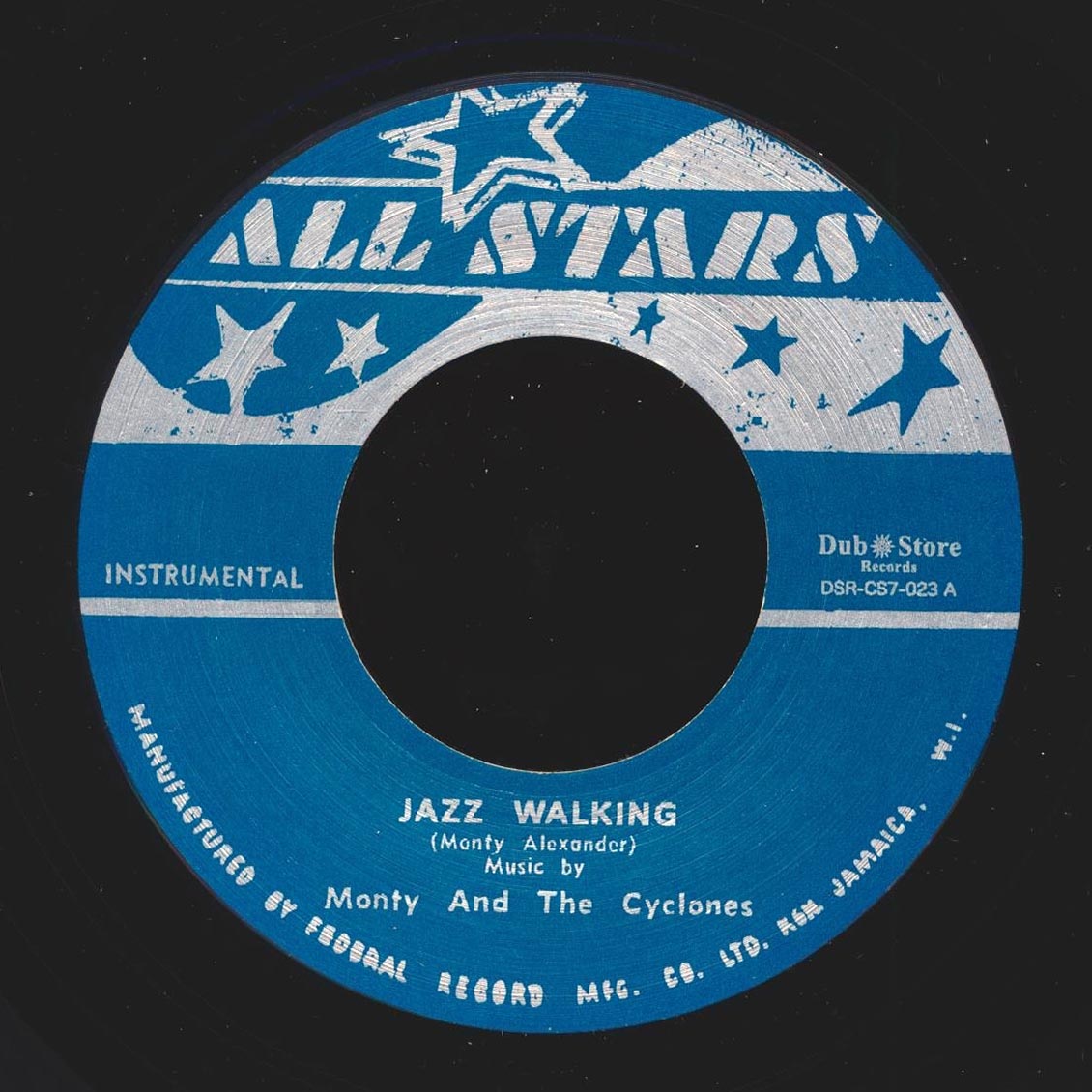 Monty & The Cyclones - Jazz Walking  /  Don Drummond, C McLaughlin - Just Cool (Japan) [New Vinyl Record 7" Single]