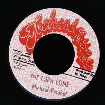 Michael Prophet - The Copa Come  /  Version (Japan) (Japan press) [New Vinyl 7"]