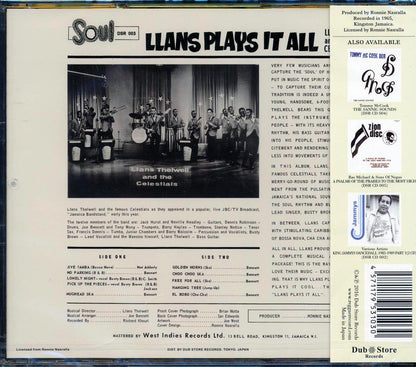 Llans Thelwell & The Celestials - Llans Plays It All (Japan) [New CD]