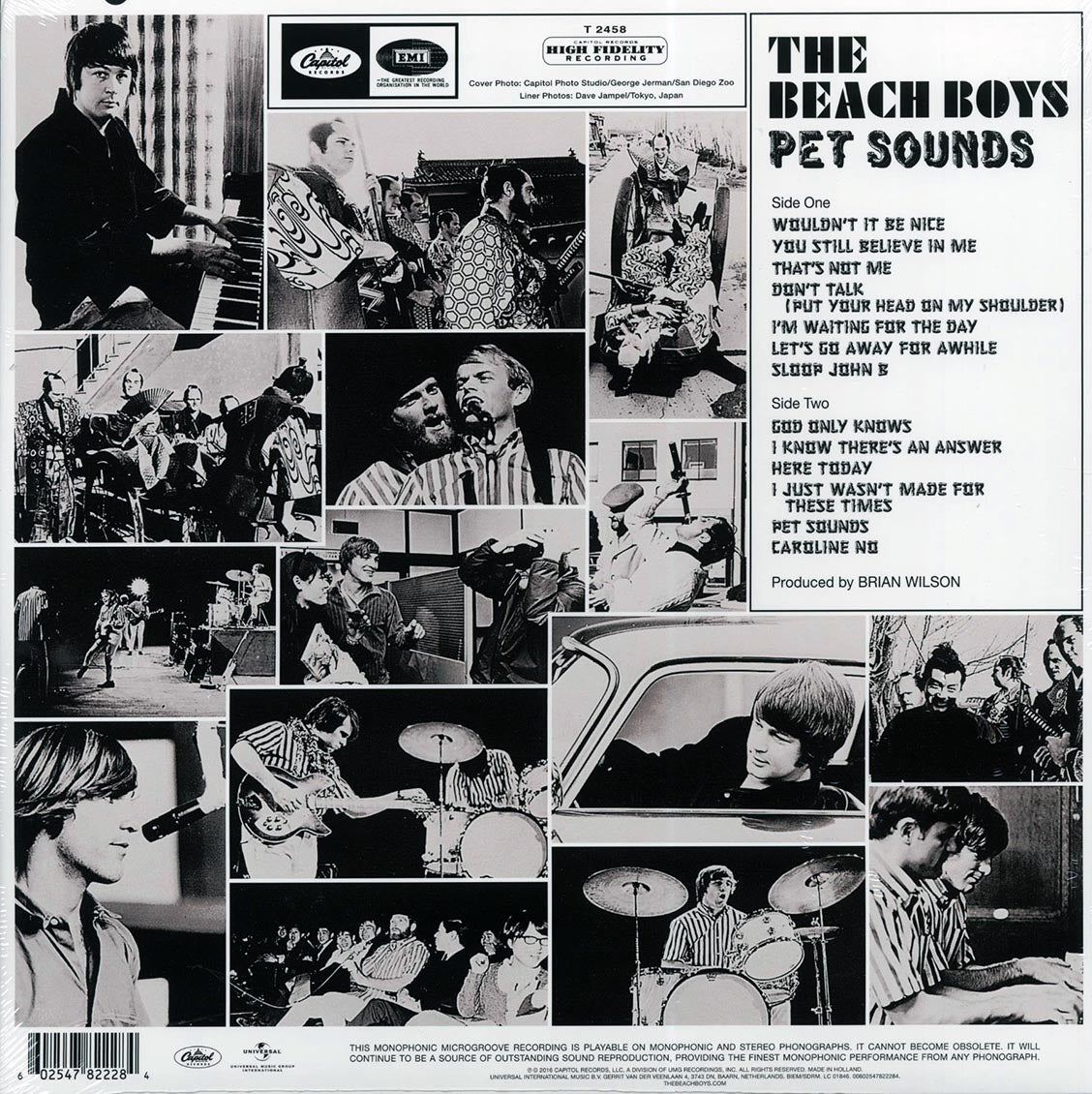 The Beach Boys - Pet Sounds (50th Anniv. Ed.) (mono) (180g) [New Vinyl Record LP]