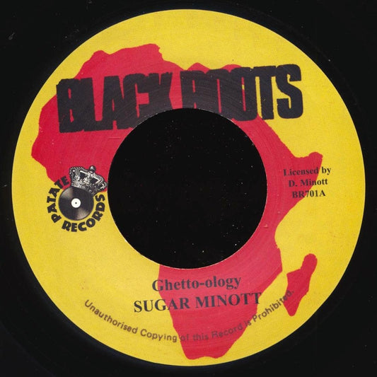 Sugar Minott - Ghetto-ology  /  Version [New Vinyl Record 7" Single]