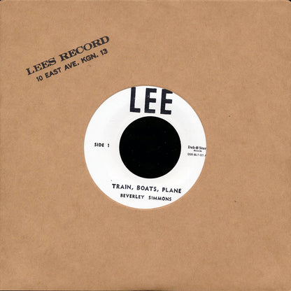 Beverly Simmons - Train, Boats, Plane  /  Beverly Simmons - Please Don't Leave Me (Japan) (Japan press) [New Vinyl 7"]