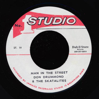 Don Drummond & The Skatalites - Man In The Street  /  Studio One All Stars - Give Me One More Kiss (Japan) (Japan press) [New Vinyl 7"]