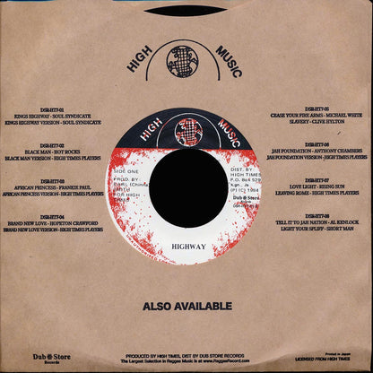 Soul Syndicate - Kings Highway  /  Soul Syndicate - Highway (Japan) (Japan press) [New Vinyl 7"]