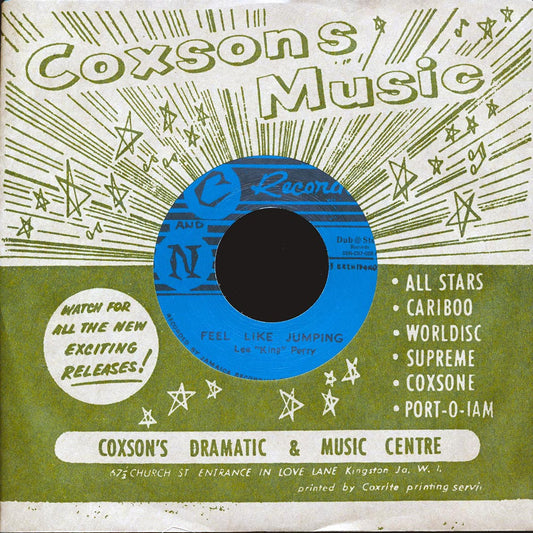 Lee Perry - Feel Like Jumping  /  Roland Alphonso & The Skatalites - Christine Keller (Japan) (Japan press) [New Vinyl Record 7" Single]