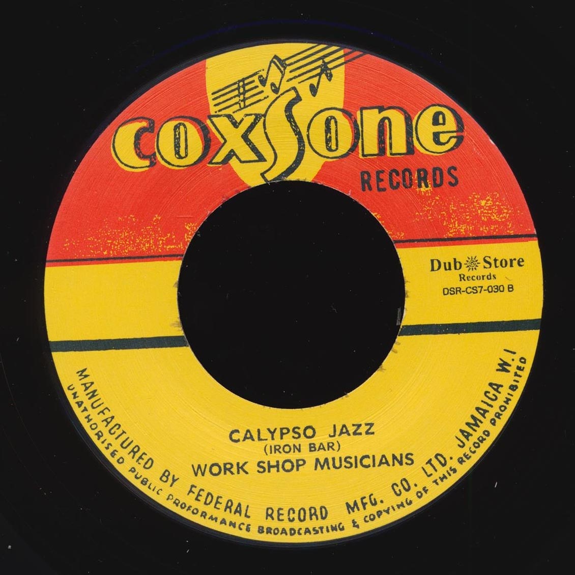 Hersan & His City Slickers - Hersang Hop  /  Workshop Musicians - Calypso Jazz (Japan) (Japan press) [New Vinyl 7"]